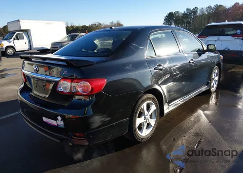 2011 Toyota Corolla S from USA, damaged, VIN 2T1BU4EE0BC622325